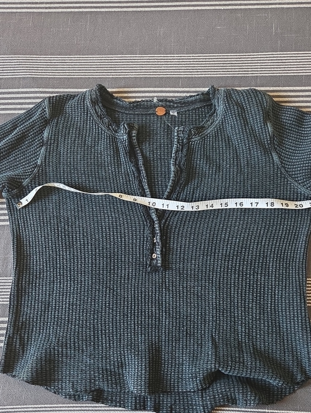 FP One By Free People Colt Waffle Knit NWOT size L